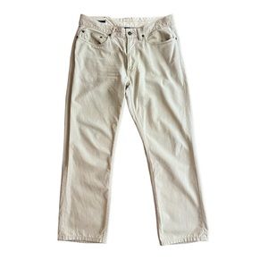 Ralph Lauren Khaki Denim Style Pants - Size 32L